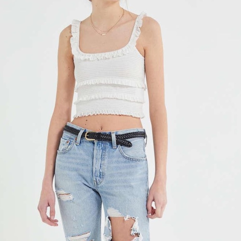 Urban Outfitters White Tank Top